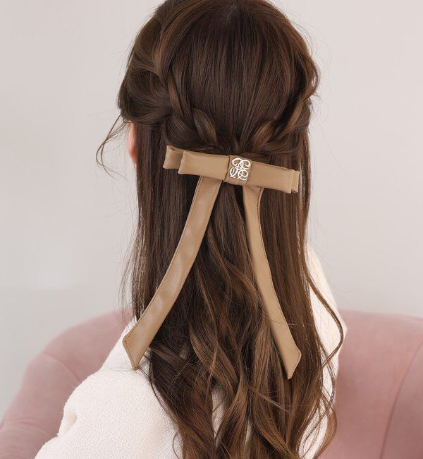  「【Eliane Collection】リボンバレッタ」|その他|