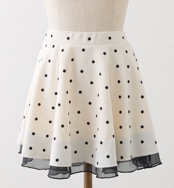  「swimwear/フリルオフショル＋フレアミニスカート(3点セット)」|その他|