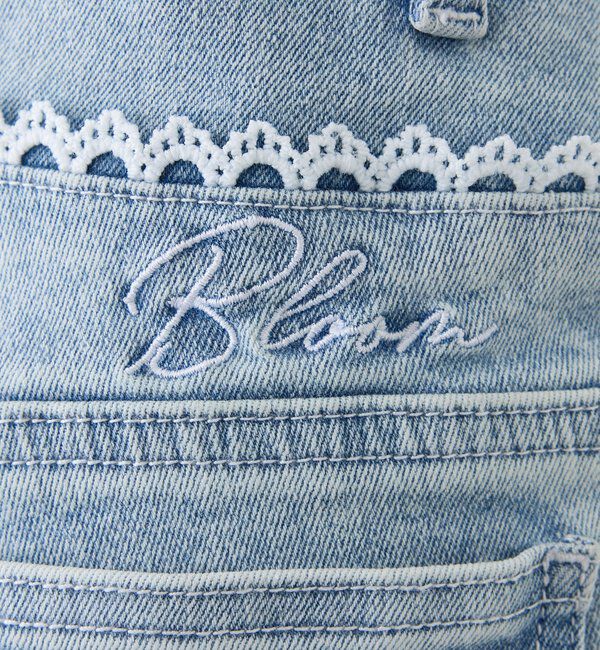  「【SMサイズ展開あり】ウエストレースフレアデニム」|その他|