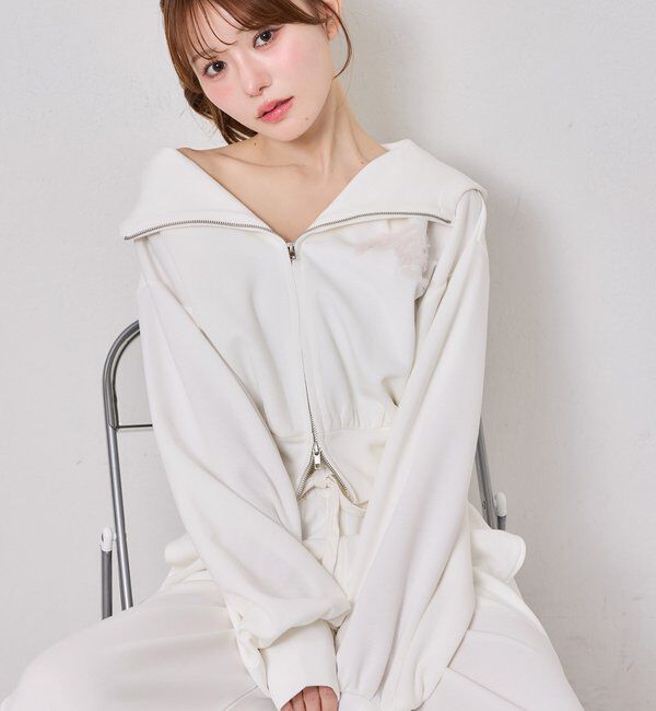  「チュールロゴパーカー」|プルオーバー|