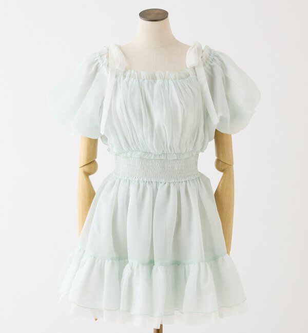  「半袖愛されメロチュニック」|ワンピース|