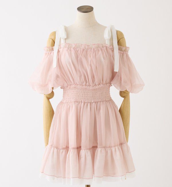  「半袖愛されメロチュニック」|ワンピース|