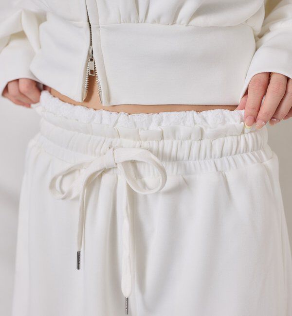  「【セットアップ可能】ウエストレースカットパンツ」|その他|