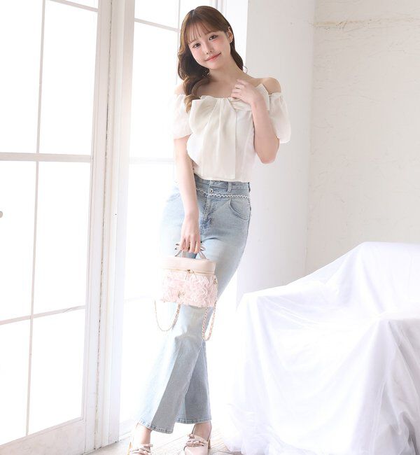  「ビッグリボンブラウス」|シャツ・ブラウス|