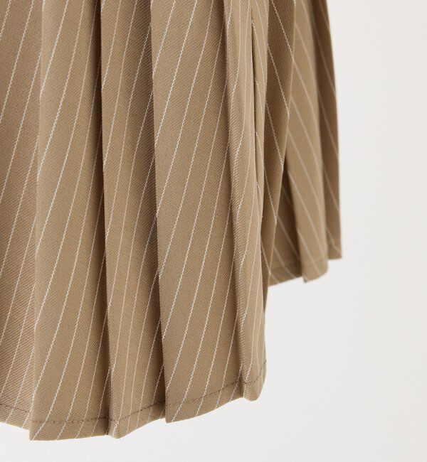  「【SMサイズ展開あり】ダブルベルト付きプリーツミニスカ－ト」|スカート|