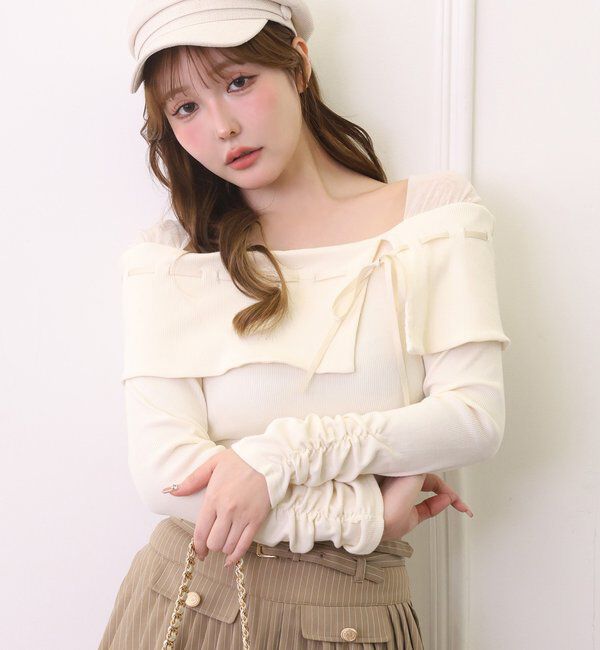  「【SMサイズ展開あり】ダブルベルト付きプリーツミニスカ－ト」|スカート|