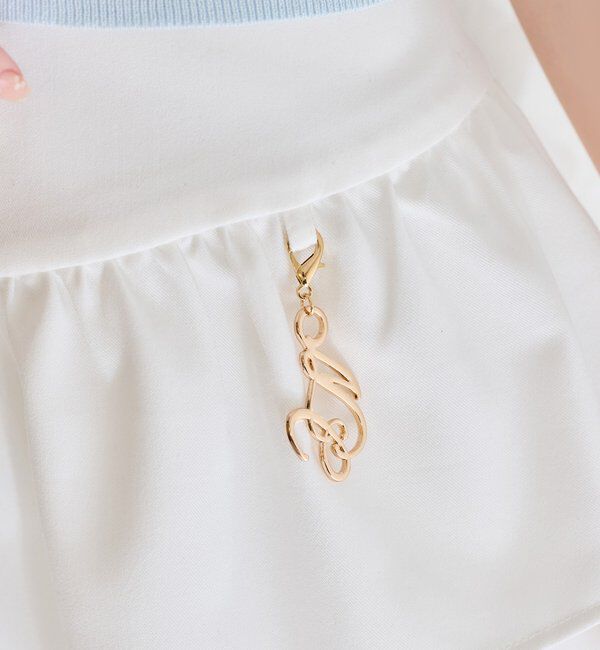  「チャーム付きティアードミニスカパン」|スカート|