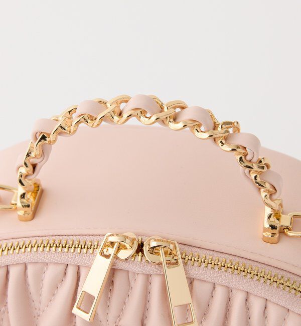  「キルティングハーフムーンミニバッグ」|ショルダー・メッセンジャー|