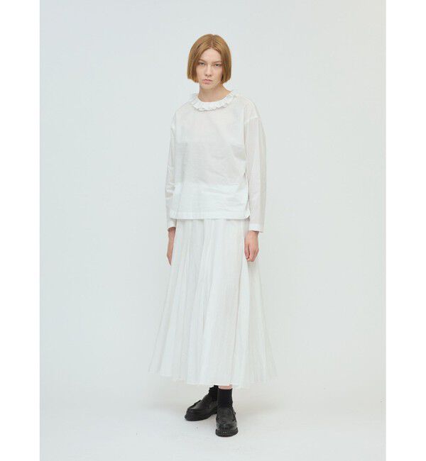 mizuiro ind「mizuiro ind ボリュームフレアスカート」|スカート|