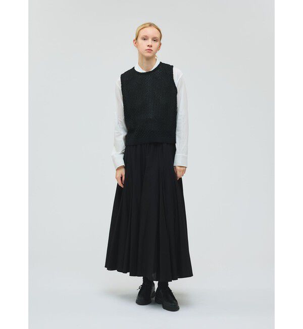 mizuiro ind「mizuiro ind ボリュームフレアスカート」|スカート|