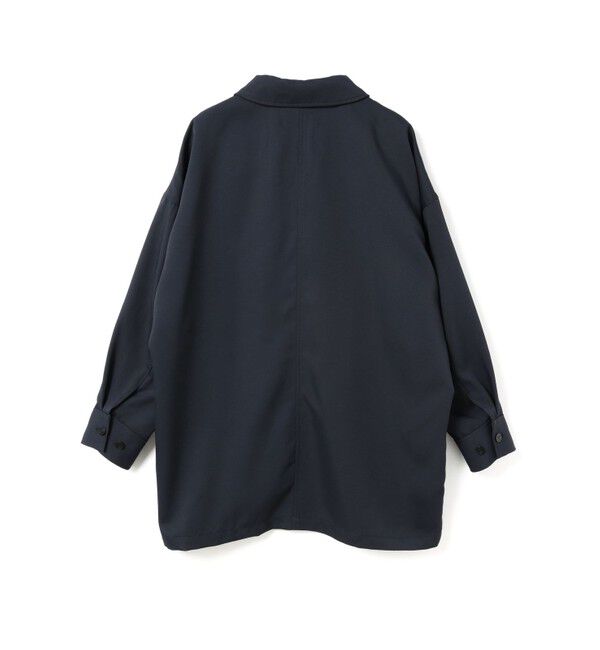 mizuiro ind「mizuiro ind ワークワイドシャツジャケット」|テーラードジャケット|