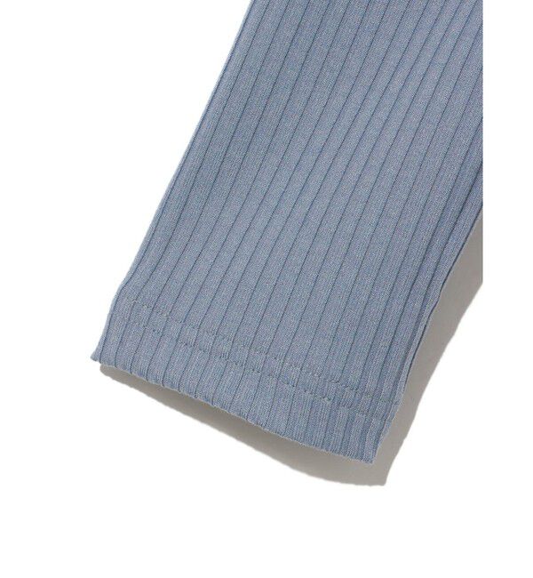 MIDIUMISOLID「MIDIUMISOLID for Ladies パワーショルダーリブプルオーバー」|Tシャツ・カットソー|