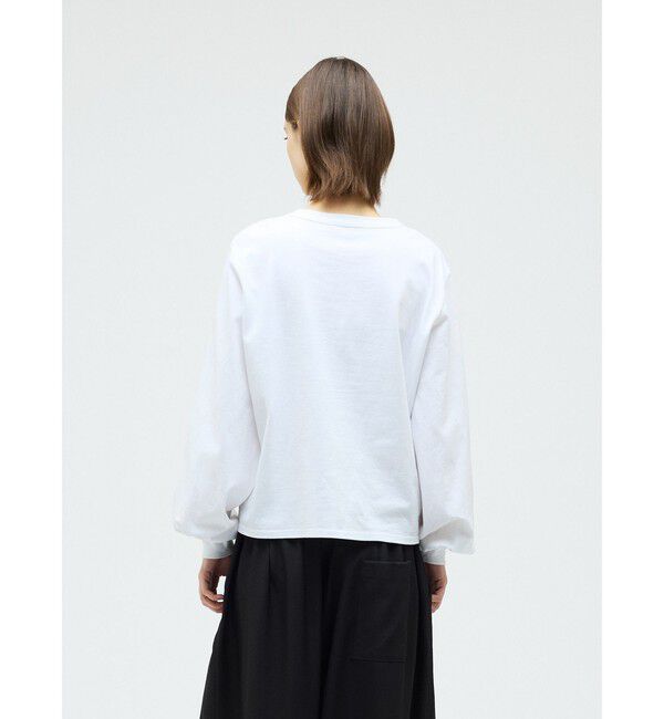 mizuiro ind「mizuiro ind パフスリーブロングT」|Tシャツ・カットソー|