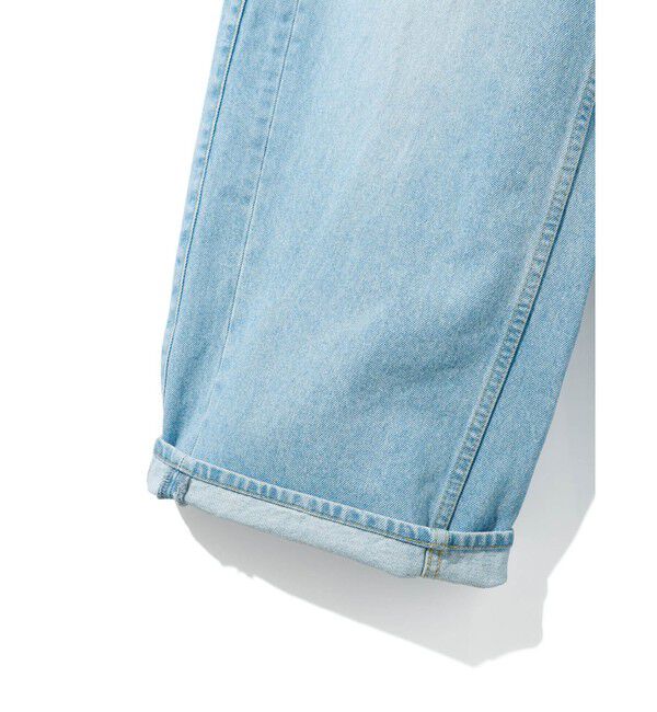 MIDIUMISOLID「MIDIUMISOLID for Ladies バレルレッグワイドデニム」|デニム|