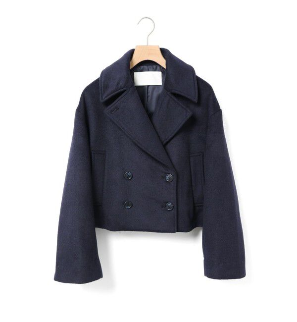 MARMARMAR「MARMARMAR ショートコート」|その他|ネイビー