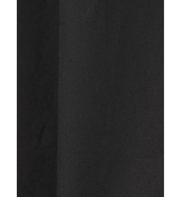 MidiUmi「MidiUmi Aラインバンドカラーシャツワンピース」|ワンピース|