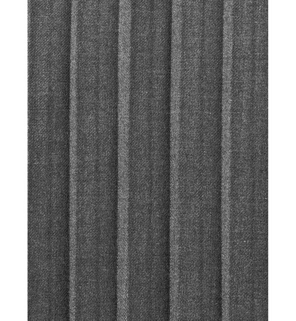 mizuiro ind「mizuiro ind プリーツヘムVネックベスト」|ベスト・ジレ|