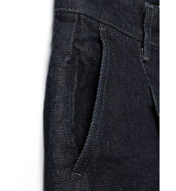 mizuiro ind「mizuiro ind ワイドデニムスラックス」|その他|