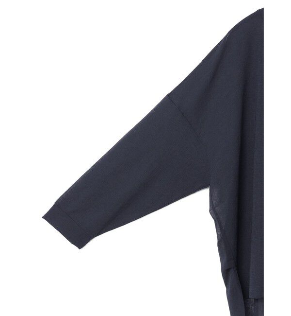 mizuiro ind「mizuiro ind ワッシャーボイルワイドプルオーバー」|Tシャツ・カットソー|