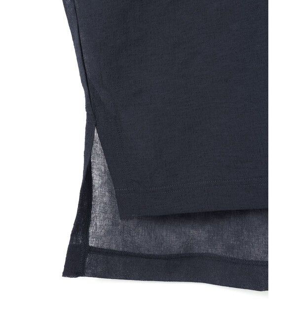 mizuiro ind「mizuiro ind ワッシャーボイルワイドプルオーバー」|Tシャツ・カットソー|