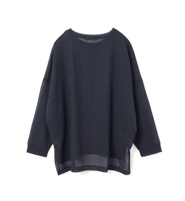 mizuiro ind「mizuiro ind ワッシャーボイルワイドプルオーバー」|Tシャツ・カットソー|