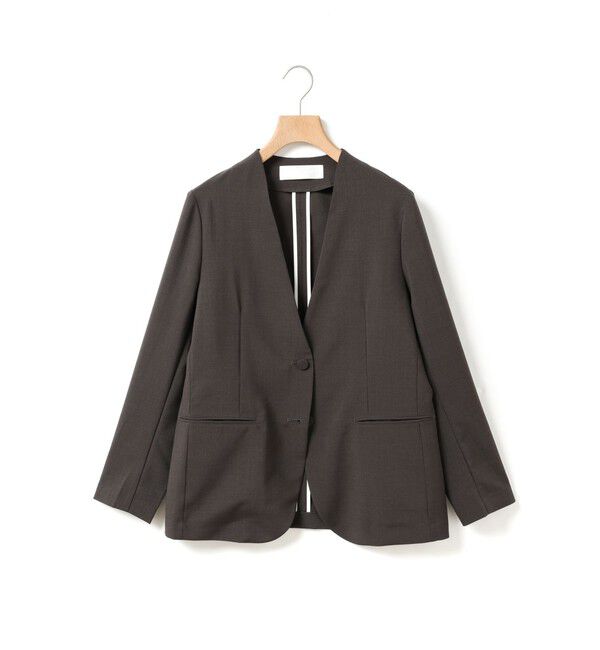 MARMARMAR「MARMARMAR ノーカラージャケット」|テーラードジャケット|