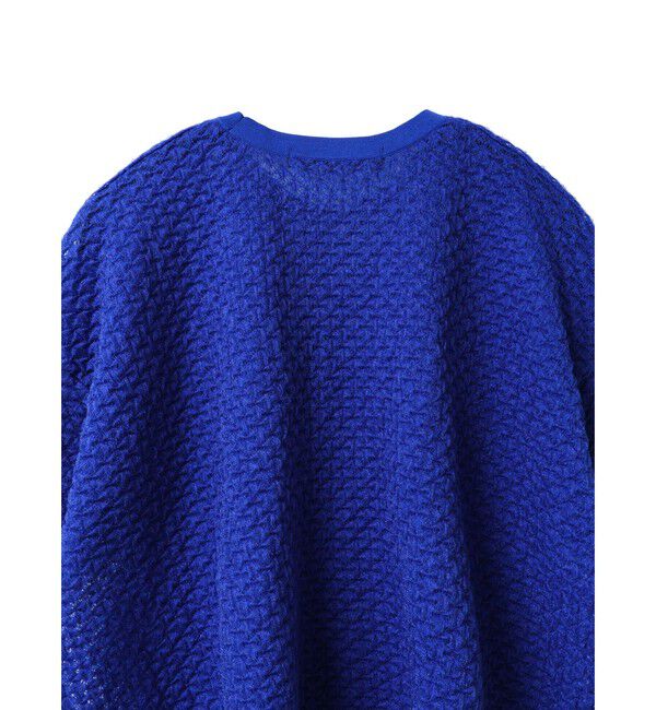 mizuiro ind「mizuiro ind パターンシアーワイドプルオーバー」|ニット・セーター|