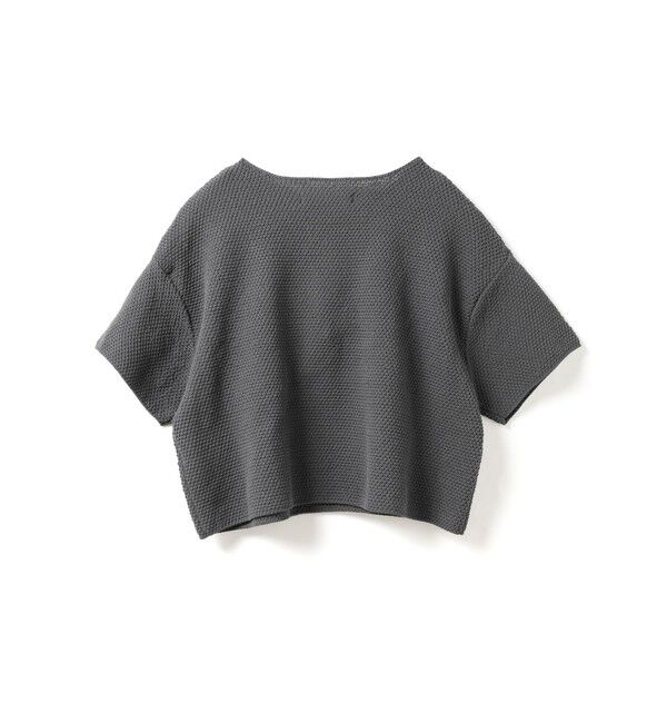 mizuiro ind「mizuiro ind ショートワイドプルオーバー」|ニット・セーター|