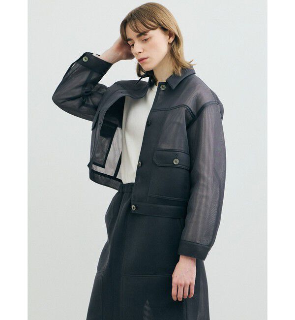 MARMARMAR「MARMARMAR シアーワークジャケット」|テーラードジャケット|