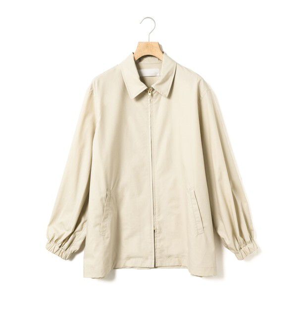 MARMARMAR「MARMARMAR シャツブルゾン」|テーラードジャケット|ベージュ