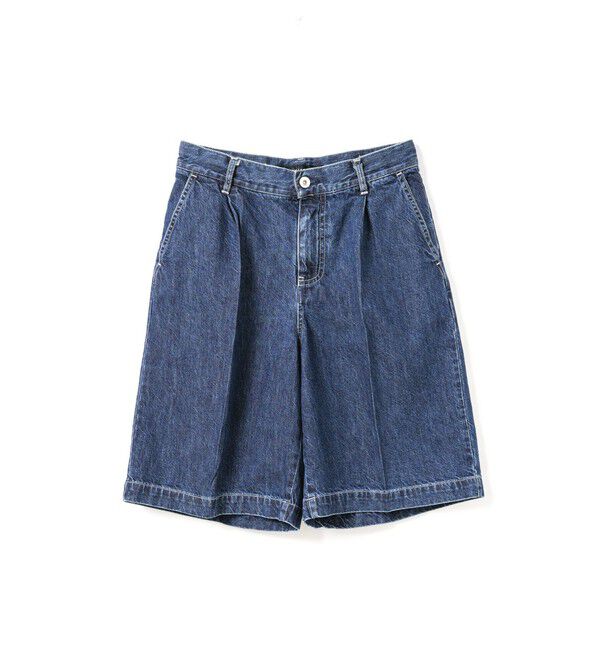 mizuiro ind「mizuiro ind デニムハーフパンツ(BLEACH)」|その他|
