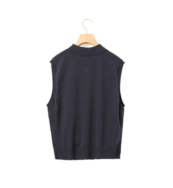 MidiUmi「MidiUmi 襟付きニットベスト」|ベスト・ジレ|