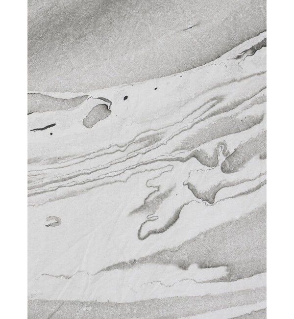 mizuiro ind「mizuiro ind マーブルプリントワイドプルオーバー」|シャツ・ブラウス|