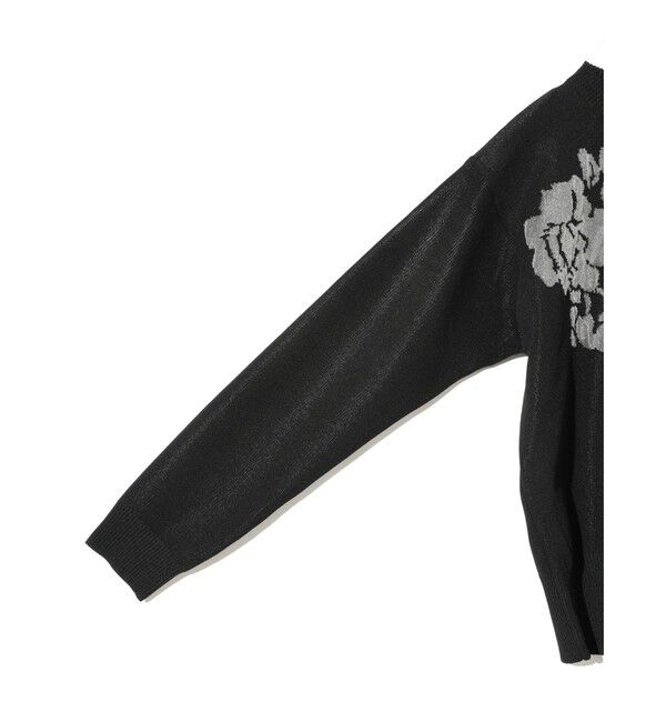 MIDIUMISOLID「MIDIUMISOLID for Ladies フラワージャカードプルオーバー」|ニット・セーター|