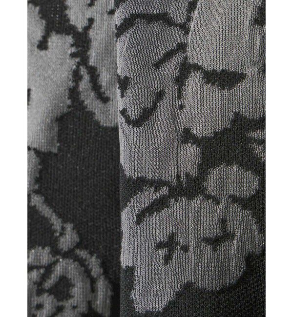 MIDIUMISOLID「MIDIUMISOLID for Ladies フラワージャカードプルオーバー」|ニット・セーター|