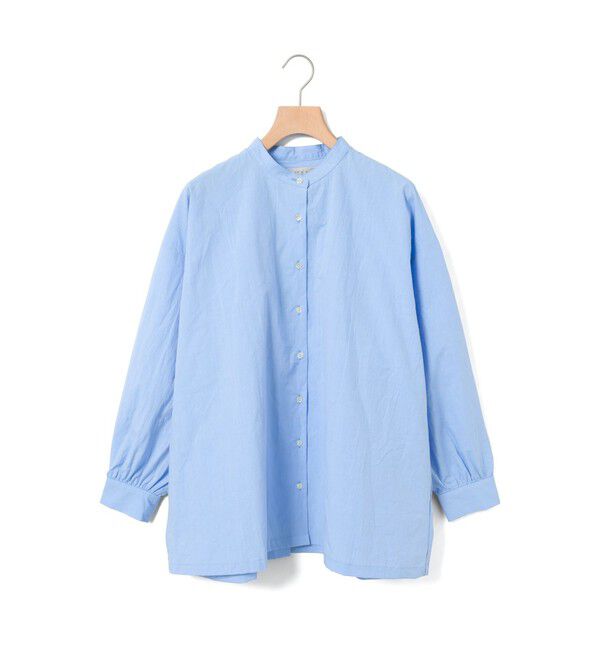 MidiUmi「MidiUmi ワイドバックギャザーシャツ」|シャツ・ブラウス|