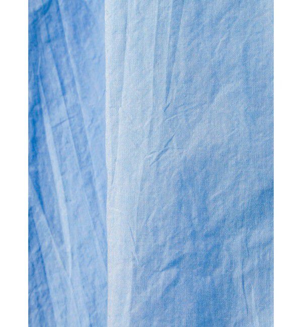 MidiUmi「MidiUmi ワイドバックギャザーシャツ」|シャツ・ブラウス|