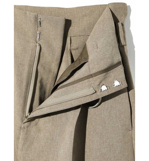 MIDIUMISOLID「MIDIUMISOLID for Ladies ベルト付きスラックス」|その他|