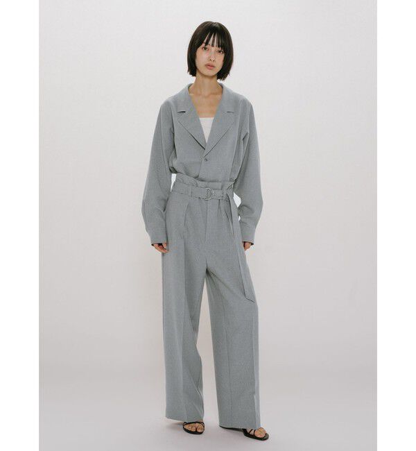 MIDIUMISOLID「MIDIUMISOLID for Ladies ベルト付きスラックス」|その他|