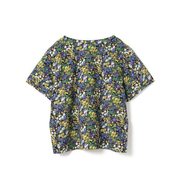 mizuiro ind「mizuiro ind フラワープリントTシャツ」|Tシャツ・カットソー|