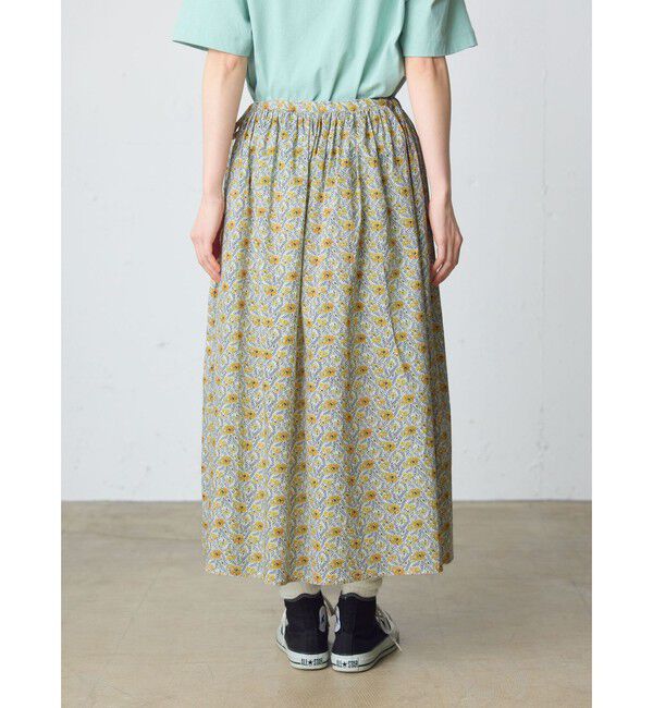MidiUmi「MidiUmi リバティプリントファーマーズスカート」|スカート|