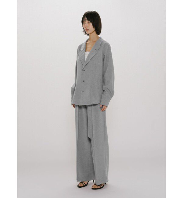 MIDIUMISOLID「MIDIUMISOLID for Ladies テーラードシャツ」|シャツ・ブラウス|