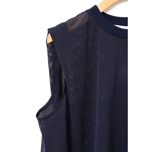 MARMARMAR「MARMARMAR メッシュノースリーブTシャツ」|Tシャツ・カットソー|