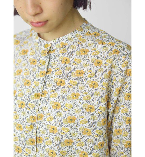 MidiUmi「MidiUmi リバティプリントシャツ」|シャツ・ブラウス|