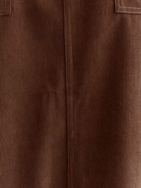 Samansa Mos2 blue「コーデュロイスカート」|スカート|