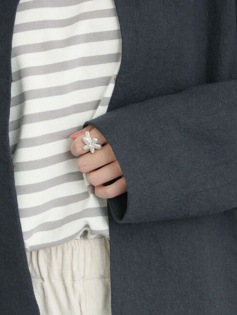 Samansa Mos2「【Cross&times;Linen】クルーネックジャケット」|その他|