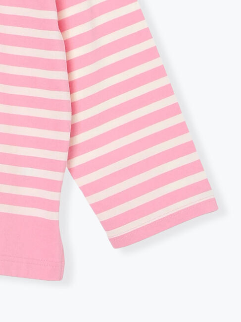 Samansa Mos2「パネルボーダーバスクシャツ」|Tシャツ・カットソー|