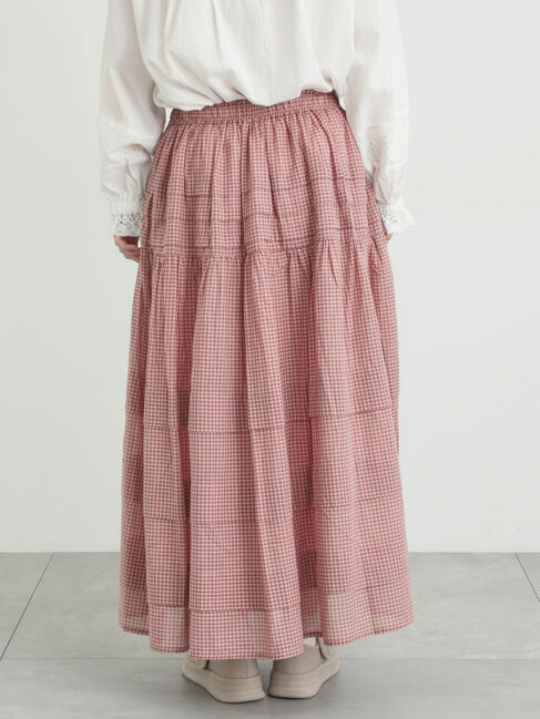 Samansa Mos2「シアータックギャザースカート」|スカート|