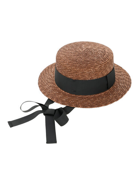 Samansa Mos2「リボン付きカンカン帽」|その他|