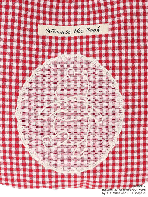 Samansa Mos2「【Disney】くまのプーさん/レース付き丸バッグ」|その他|